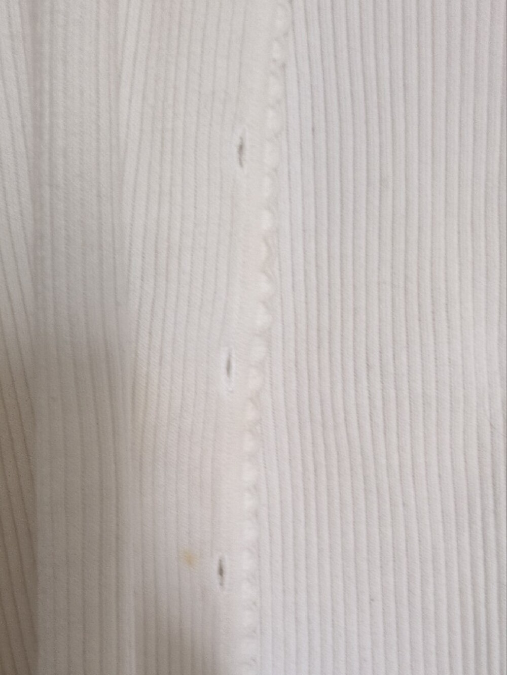 Fairweather Cream Ribbed Button-Up Cardigan - Picture 4 of 6